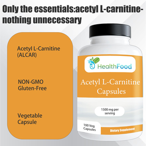Premium Quality Acetyl Carnitine Capsules Contains 1500 mg per Serving Acetyl Carnitine Support Intestinal Absorption 100 Count - Product Image 6