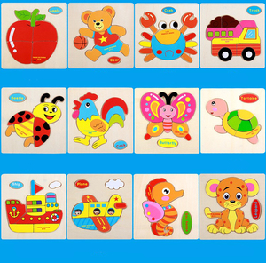 <span class=keywords><strong>Puzzle</strong></span> multistrato in <span class=keywords><strong>legno</strong></span> singolo originale, <span class=keywords><strong>puzzle</strong></span> per bambini, <span class=keywords><strong>puzzle</strong></span> giocattolo educativo per l'applicazione <span class=keywords><strong>di</strong></span> <span class=keywords><strong>animali</strong></span> - Product Image 4
