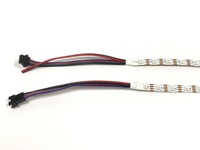 Bande LED RVB WS2815 96 LED/m adressable individuellement, DC12V, avec fonction de reprise après coupure, lumière pixel programmable, PVC IP20, Epistar