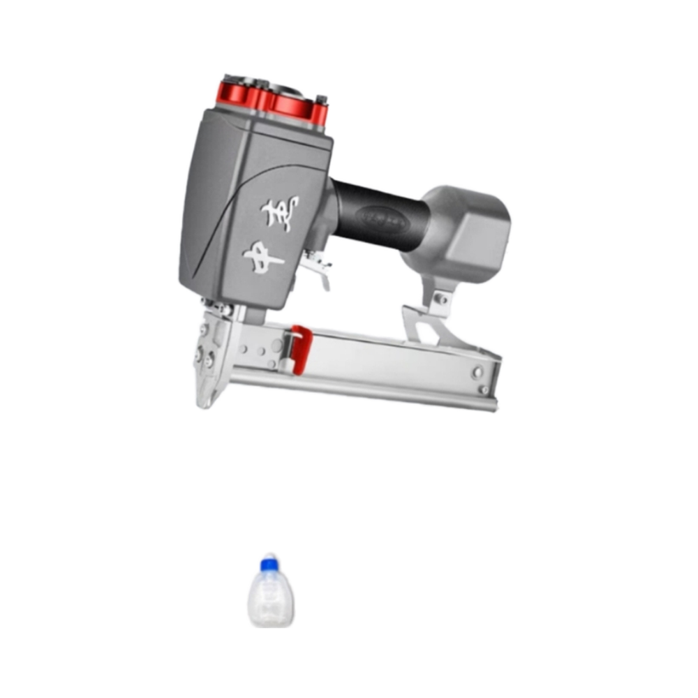 Hot Sale U-Shaped Manual Nail Shooter Pneumatic Woodworking Tools for Furniture Coil Nailer Customized OEM Decoration Feature