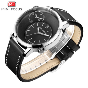 <span class=keywords><strong>Mini</strong></span> <span class=keywords><strong>Focus</strong></span> MF0035G <span class=keywords><strong>MF</strong></span> 0035 Manos luminosas impermeables Correa de cuero genuino <span class=keywords><strong>Reloj</strong></span> de cuarzo de negocios para hombres Montre <span class=keywords><strong>Reloj</strong></span> Homme Uhr - Product Image 1