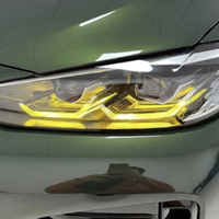 SJC pour BMW G22 G23 M3/G82 M4 Jaune Module Phares (2021 - 2023 Non- LASER LED) Auto Pièces De Voiture DRL CSL Cartes Mise À Niveau