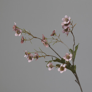 IJ018 Flor de crisantemo artificial de estilo rústico 15 cabezas Pequeñas flores de ciruelo Flor Sala de estar Decoración floral - Product Image 3