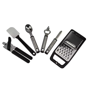 Utensilios de Cocina de Alta Calidad de Color Negro, Resistentes al Calor, Juego de 24 Piezas de Utensilios de Cocina de Nailon para Usar con Sartenes Antiadherentes - Product Image 4