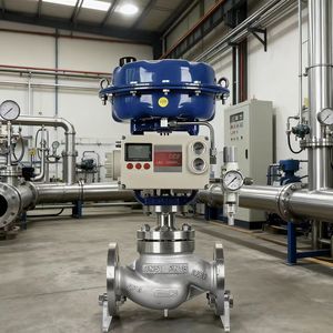 Van điều khiển khí nén 304 DN20-DN300 Van điều khiển màng khí nén cho nhà máy điện và máy tiệt trùng sữa - Product Image 3