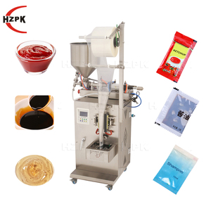 HZPK Auto Liquid Paste Food Film Pouch <b>Bag</b> Multi-function Packaging Machine <b>Small</b> Industrial - Product Image 1