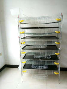 Ticari kuş kafesleri bıldırcın kafesi toptan HJ-QC400A - Product Image 6