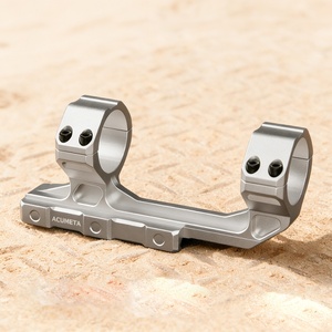 ขาตั้งกล้อง ACUMETA Bastion - ขาตั้งกล้องแบบ Cantilever สำหรับท่อขนาด 30 มม., ความสูงตรงกลาง 1.5 นิ้ว สำหรับอุปกรณ์ออปติกภายนอกอาคาร (สีเงิน) - Product Image 2