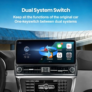 Autoradio Linux Rhythm 12,6 pouces pour Mercedes Benz Classe ML 2012-2015 NTG 4.5, double système, appel BT, CarPlay sans fil, Android Auto - Product Image 5