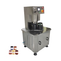 Mesin Penutup Botol Semi Otomatis dengan Sistem Putar dan Vakum untuk Stoples Madu, Selai Buah, dan Botol Kaca