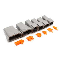 Connecteur Deutch série DTM 2/3/4/6/8/12 broches IP68 étanche mâle contact cuivre nylon connecteur de fil électrique automobile kit de prise