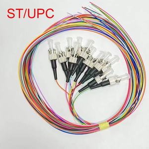 SC APC UPC LC ST FC Sm 9/125 1m 1.5m 0.9mm G652d G657A PVC LSZH Câble Fibre Optique Jarretière - Product Image 4