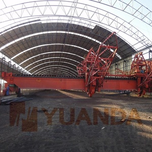 Tipo di ponte trasportatore tamburo benna ruota impilatore recupero per movimentazione materiale sfuso carbone minerale di ferro - Product Image 6