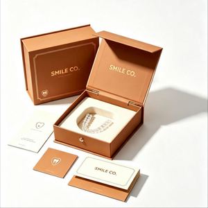 FX Custom Logo Magnetic Rigid Dental Packaging <b>Box</b> Orthodontic Aligner Retainer <b>Box</b> Recyclable Luxury Gift <b>Box</b> Manufacturer - Product Image 1