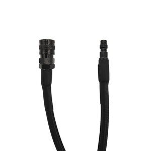 Régulateur d'air HPA Zimakyfa Micro MR GEN2 en alliage d'aluminium noir avec raccord femelle Foster US, tuyau droit, manomètre 300 psi, OEM - Product Image 3