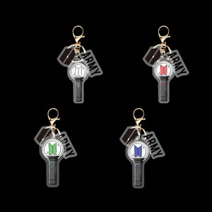 Nouveau porte-clés pendentif en acrylique tendance, motif dessin animé, lampe d'appoint pour concert, accessoire souvenir - Product Image 2
