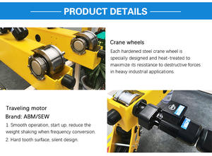 Trave Terminale per Gru a Ponte da 2, 5, 7, 10, 16 Tonnellate Prodotta in Cina - Product Image 3