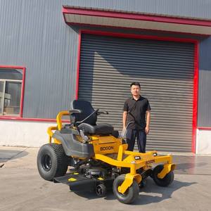 Envío Gratis Directo de Fábrica: Cortacésped Profesional de Giro Cero con Volante y Ancho de Corte de 54 Pulgadas para Servicios Forestales Municipales - Product Image 3