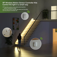Détecteur sans fil Pir Motion Controller Kit Motion Sensor pour Couloir Escalier Led