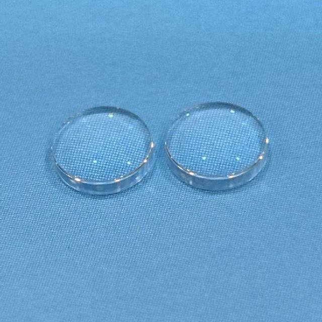 Runyuan LGA02 D-ZK2N Aspherical Glass Lens 12mm Focal Length 450-670nm Anti-Reflective Coating Optical Lens