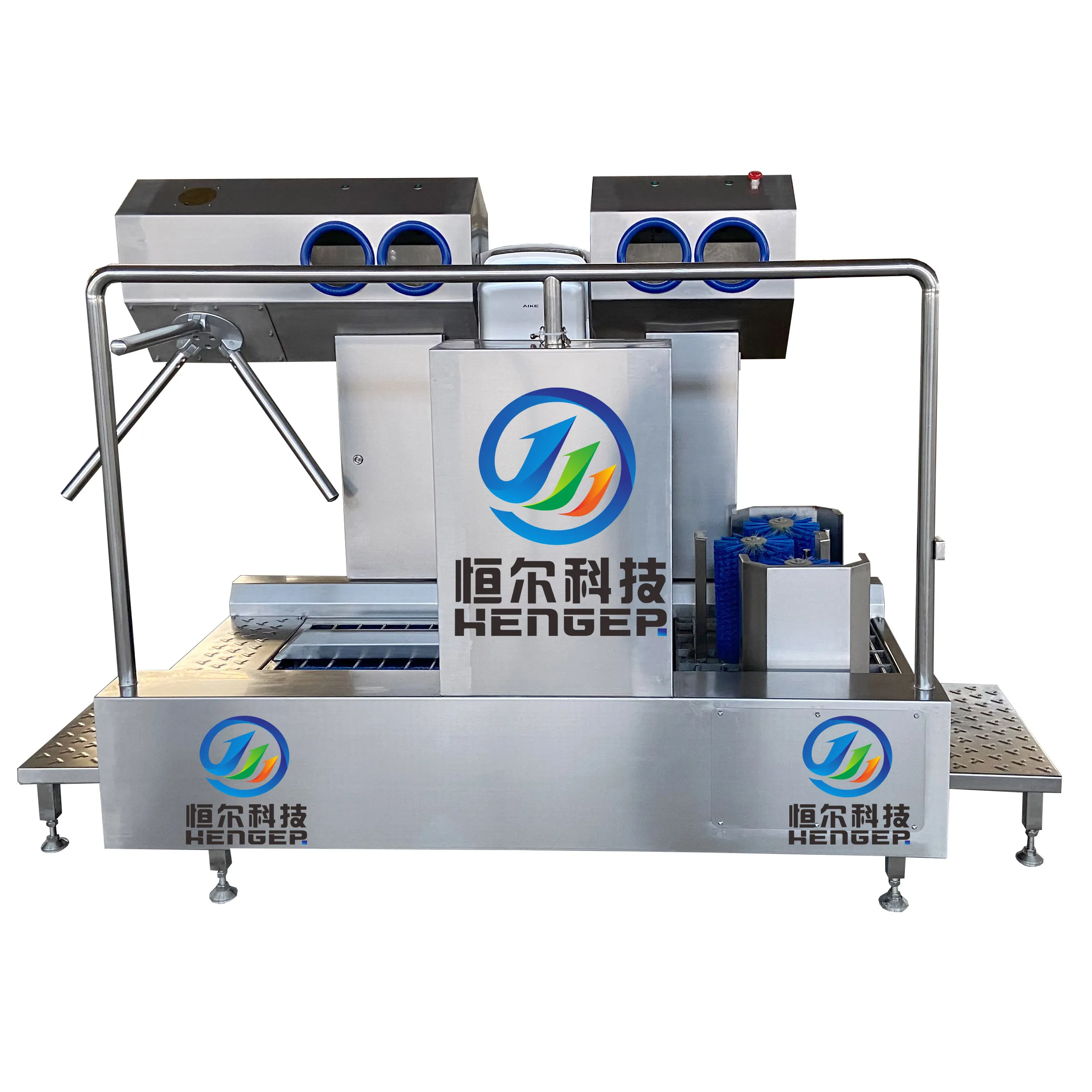 High Quality Hygiene Cleaning Station Boot Washer Cleaning Machine for Food Factory