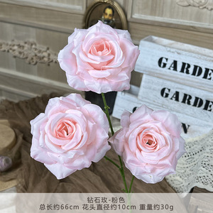 Rose <span class=keywords><strong>di</strong></span> Diamante, <span class=keywords><strong>Fiori</strong></span> Artificiali, Aiuole Floreali per Matrimoni, <span class=keywords><strong>Fiori</strong></span> Decorativi e Bouquet <span class=keywords><strong>di</strong></span> Alta Gamma per Soggiorno - Product Image 5