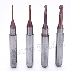Frese Dentali CAD CAM in Carburo di Tungsteno per Fresatura di Protesi in Zirconia con Rivestimento Diamantato - Product Image 5