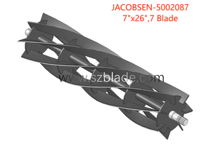 TORO/JACOBSEN/BARONESS/JOHNDEERE用芝刈り機リールとベッドナイフ芝刈り機交換用ブレード - Product Image 4