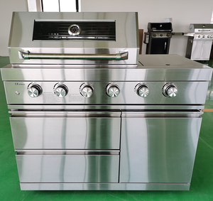 <span class=keywords><strong>Barbecue</strong></span> a Gas in Acciaio <span class=keywords><strong>Inox</strong></span> <span class=keywords><strong>per</strong></span> Cucina Esterna Personalizzato dal Produttore, 4 Bruciatori - Product Image 2