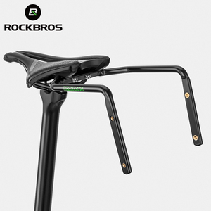 ROCKBROS-Bolsa de sillín de bicicleta, soporte estabilizador con 2 bolsas de asiento para botella, base fija, accesorio para bicicleta - Product Image 6