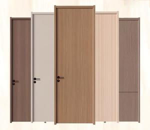 <span class=keywords><strong>Svip</strong></span> ไม้เนื้อแข็งกันเสียงทันสมัยสำหรับประตูห้องนอนด้านในกันไฟพื้นผิวสำเร็จรูปตาข่ายไนล่อนสำหรับเปิดแบบผลักและดึง - Product Image 4