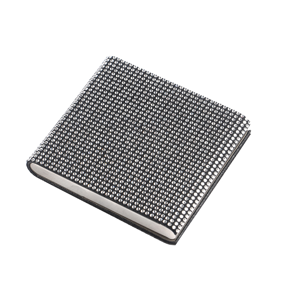 Оптовая продажа, водонепроницаемая прозрачная Автоматическая открывающаяся карманная коробка под заказ, блестящий металлический розовый держатель для сигарет на 10 сигарет