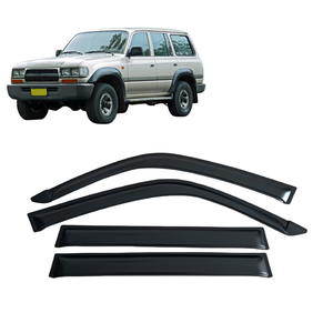 Pour TOYOTA <span class=keywords><strong>LAND</strong></span> <span class=keywords><strong>CRUISER</strong></span> <span class=keywords><strong>J80</strong></span> 4500 1991-1997 accessoires de voiture déflecteur d'évent latéral pare-pluie pare-pluie - Product Image 1