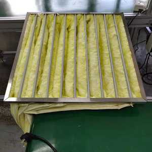 24X24X30 <span class=keywords><strong>MICROGLASS</strong></span> MERV 15 95% 10 POKEY BAG فلتر الهواء المستخدم في وحدة معالجة الهواء وحدة النفخ التجارية والمباني الصناعية - Product Image 5