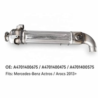 Pendingin EGR untuk Mercedes-Benz Actros / Arocs  OE A4701400575 / A4701400475  A4701400675