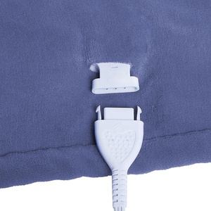 Couverture chauffante électrique en flanelle super douce et sherpa, 10 niveaux de température, arrêt automatique 10H, chauffage rapide - Product Image 3