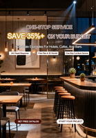 Ensemble de mobilier commercial durable pour restaurant moderne : banquette en cuir personnalisée avec cadre en bois, table et chaises pour restauration rapide