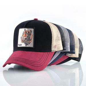 Parasol de estilo europeo americano para exteriores, gorra con visera deportiva, parche bordado con patrón de animales, gorra de béisbol, gorra promocional - Product Image 3