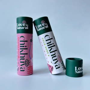 Boîte en tube de papier kraft personnalisée avec logo imprimé, emballage en tube de papier rond en carton, emballage en tube de papier à poussoir, vente en gros - Product Image 5