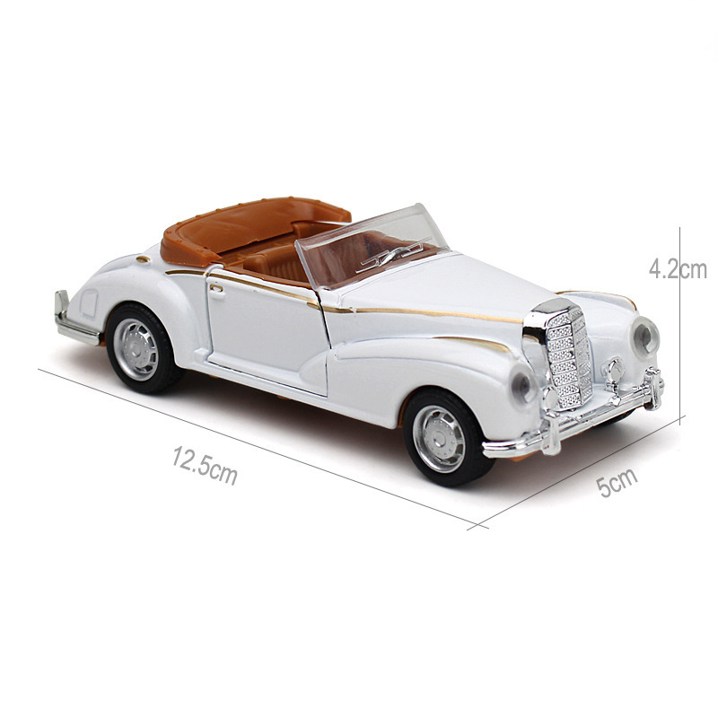 Coche clásico convertible Tiger Run blanco