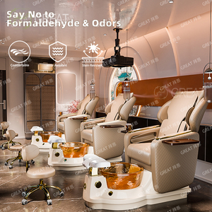 Hiện đại fashional và sang trọng đa chức năng Nail Beauty Salon chân ghế chuyên nghiệp điện Chân ghế Massage spa - Product Image 4