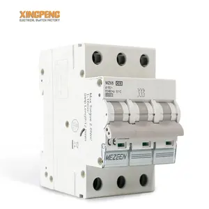 Mezeen Nieuwe L7 3 Pole 63a Mcb Hoge Brekende Capaciteit 6ka/10ka C65 Shuntbreker Mcb