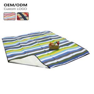 Wholesale Custom Portable Folding Waterproof <strong>Picnic</strong> <strong>Blanket</strong> Polyester Plaid <strong>Picnic</strong> <strong>Blanket</strong> - Product Image 2