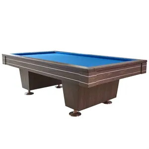 Beliebtes neues Design 3-Kissen Koreanischer Stil Karussell-Billiardtisch 9-Fuß 8-Fuß-Pooltisch zum Verkauf Snooker-Tisch