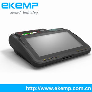Tablette d'inscription biométrique, imprimante thermique, lecteur d'empreintes digitales, lecteur <span class=keywords><strong>de</strong></span> cartes intelligentes avec ou sans contact, NFC, RFID, 4G LTE, POS - Product Image 4