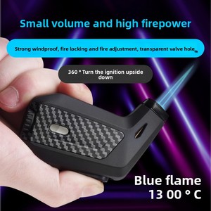 Spitfire Gun Allumeur de moxibustion pour cigare Charge directe Allume-<span class=keywords><strong>flamme</strong></span> bleue - Product Image 3