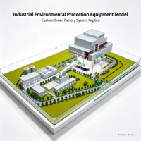 Modèle d'affichage d'équipement de protection environnementale industrielle personnalisé