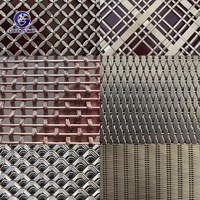 Rideau de plafond en maille carrée soudée, style rétro moderne, pour bar, couloir, entrée, cloison
