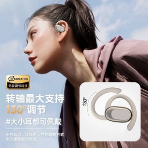 Open Ear <b>Wireless</b> Sports Headphones 130 Degree Rotation Adjustable Fit For All Ear Sizes - Product Image 1
