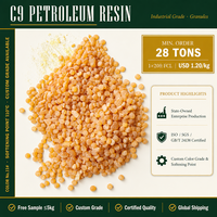Résine pétrolière C9 personnalisée, additif pour peinture alkyde de qualité industrielle 110C, conforme REACH RoHS, OEM ODM, prix usine en vrac